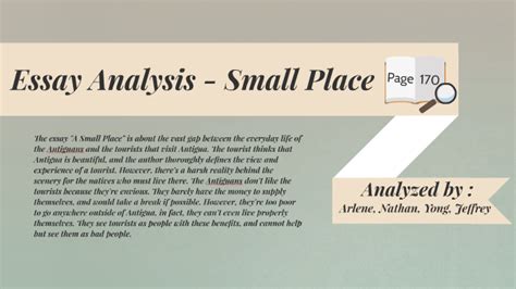 Essay Analysis : Small Place by Arlene So on Prezi