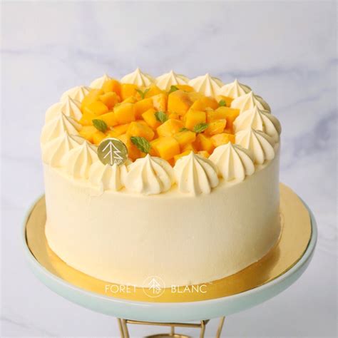 Mango Passionfruit Cake | Foret Blanc | Cake Delivery to KL & Selangor | Artisan Cakes | French ...