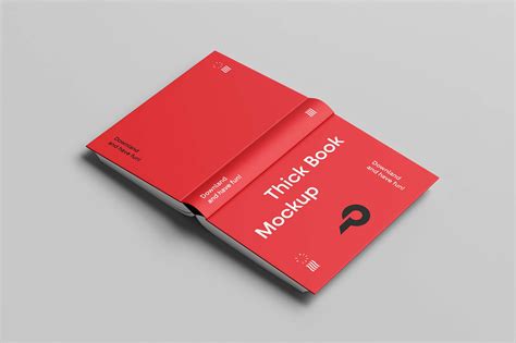 Free Opened Cover Book Mockup (PSD)