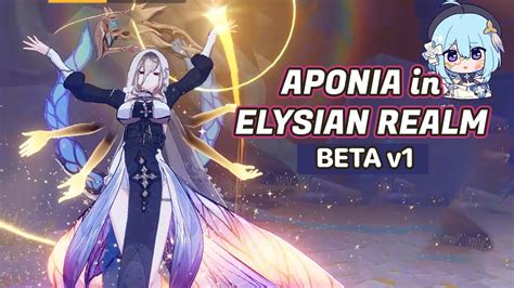 Aponia in Elysian Realm v1 Gameplay - Honkai 5.7 Beta v1 - YouTube