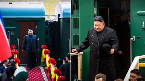 Kim Jong-un reaches Russia in his armored luxury train