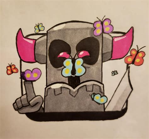 Happy PEKKA-Spring Emote (Concept) : ClashRoyale