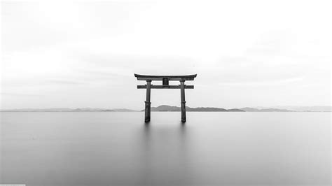 Torii Black and White high quality HD wallpaper | Pxfuel