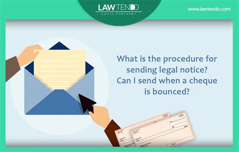 What is the procedure for sending legal notice? Can I send when a ...