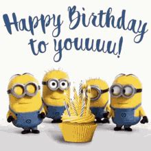 Happy Birthday Minions GIFs | Tenor