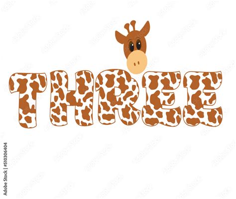 giraffe birthday number svg, cute animal birthday, Giraffe SVG, Cute baby giraffe SVG, cute ...