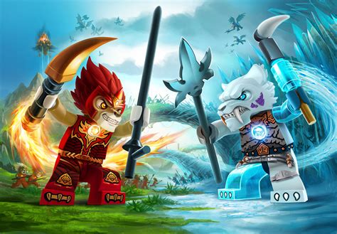 Mike Rayhawk Illustration and Design: LEGO Legends of Chima Trading Cards