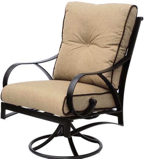 Newport Cast Aluminum Outdoor Swivel Rocker chair - Walmart.com - Walmart.com