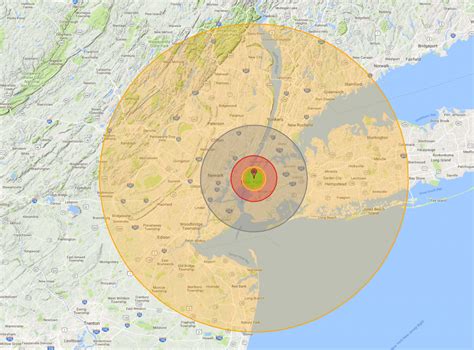 How Far Does A Nuclear Explosion Reach - Printable Templates Protal