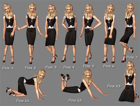 TxPrincessShan Sims: Default Replacement Poses for Bodyshop 2.0