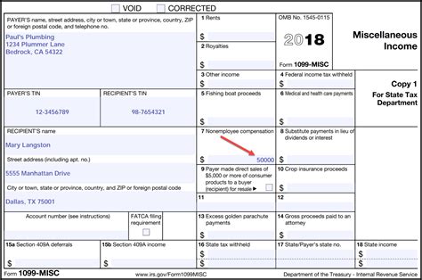 Free Printable 1099 Form - Free Printable