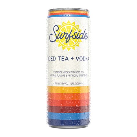 Stateside - Surfside - Iced Tea & Vodka - 4 pack 12oz cans