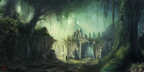 Ruins by miriamrez on DeviantArt