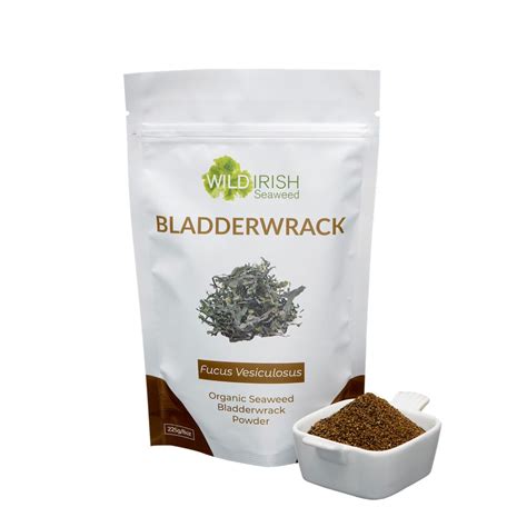 Bladderwrack Powder 225g - Wild Irish Seaweed | Organic Irish Seaweed Products