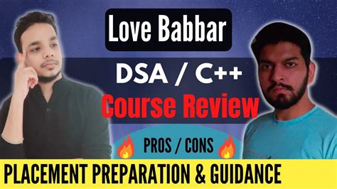 Love babbar DSA Course Review | C++ Placement DSA Course | Data Structures & Algorithms - YouTube