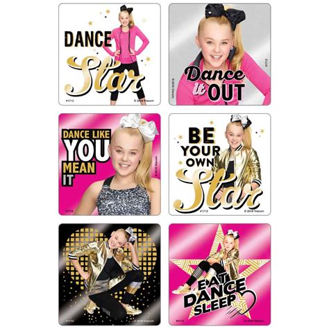 JoJo Siwa - Dance Star Foil Stickers