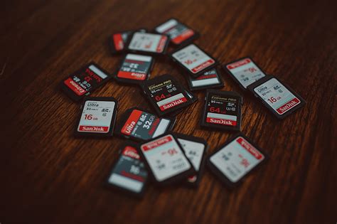 Royalty-Free photo: Memory cards for camera | PickPik