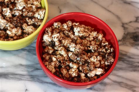 Cocoa (Chocolate) Popcorn Snack Recipe - Mr. B Cooks