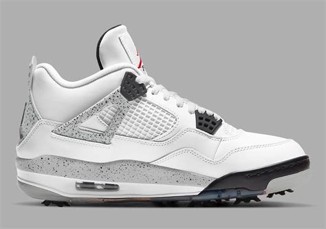 Air Jordan 4 Golf Shoes White Cement CU9981-100 | SneakerNews.com