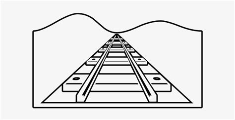 Tracks - Train Tracks Coloring Pages - Free Transparent PNG Download ...