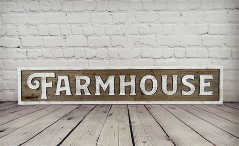 Farmhouse Sign