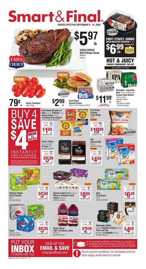 Smart & Final Weekly Ad Sep 16 – Sep 22, 2020