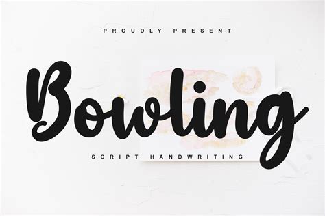 Bowling Font by YanStudio · Creative Fabrica