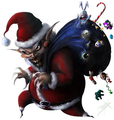 6 evil Santa Claus