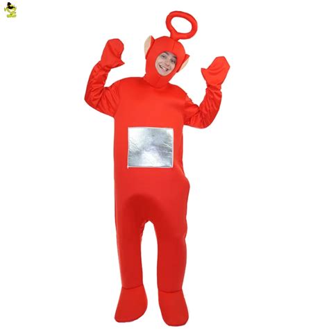 Popular Movie Teletubbies Po Costumes Cospaly Hot Movie Cartoon Po Jumsuit Mascot Cartoon ...