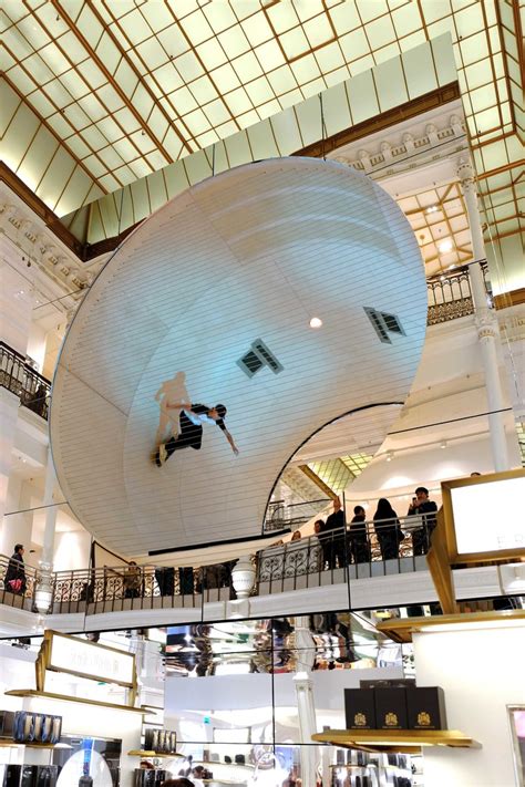 Le Cube: Mirrored Skate Ramp Installed Inside a Paris Department Store ...