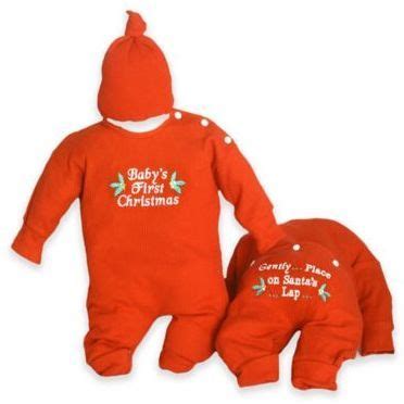 Silly Phillie Creations Size 12M 2-Piece "baby's First Christmas ...