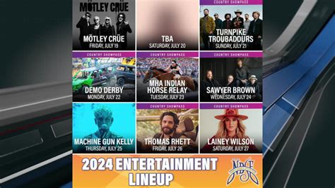 North Dakota State Fair announces final acts for 2024 Grandstand Showpass