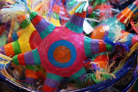 Pinatas and Christmas Preparations in Mexico | Zinnia Folk Arts