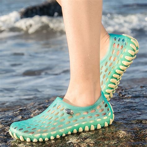 Beach Sandals for Women Breathable Holes Women's Shoes Female Anti slip ...