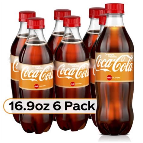 Coca-Cola® Orange Vanilla Soda Bottles, 6 pk / 16.9 fl oz - Kroger