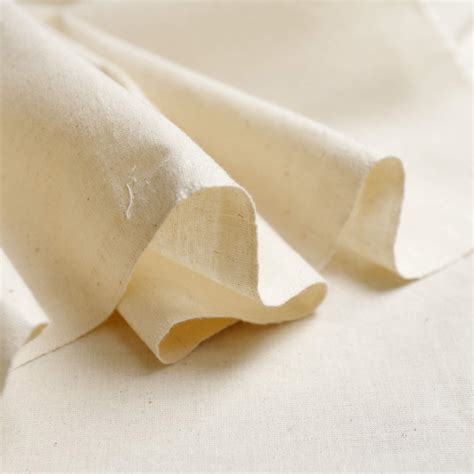 Buy On Trend FabricsCalico 100% unbleached Cotton Fabric - 150cm wide medium weight cream colour ...