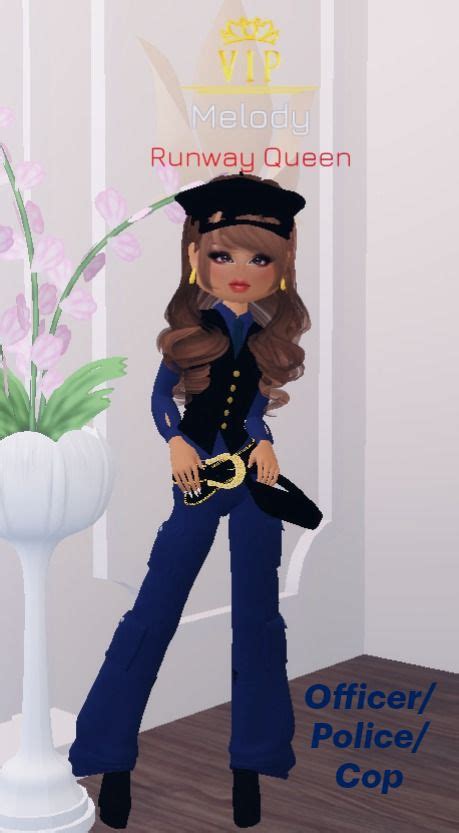 Roblox Dress to Impress | Officer | Cop | Police en 2024 | Vestirse ...