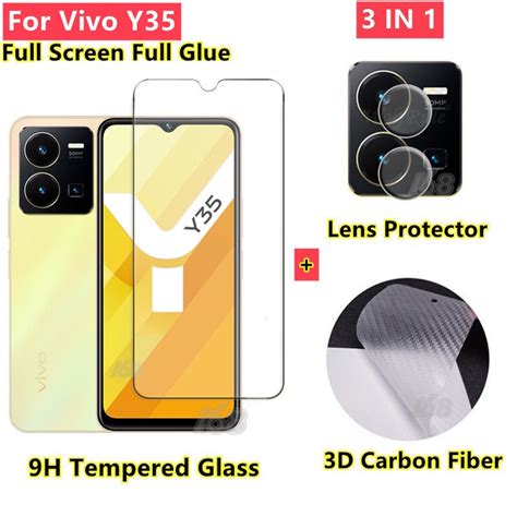 Vivo Y35 Tempered Glass Vivo Y76 5G Y16 Y02S Y73 Screen Protector Vivo Y15S Y15A Y12A Y12S Y33S ...