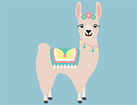 Cute Llama SVG Cut Files PNG Llamas Clipart Farmhouse Clip | Etsy