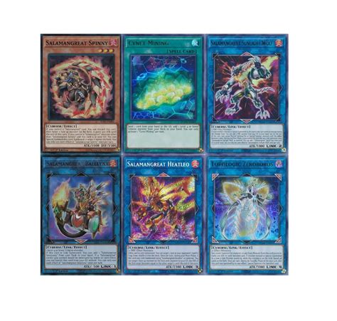 Yugioh Salamangreat 2023 Deck Salamangreat Spinny Balelynx 55 Cards - Etsy