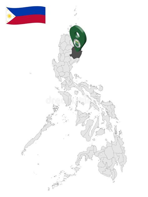 Location Province of Isabela on Map Philippines. 3d Location Sign of Province Isabela Stock ...