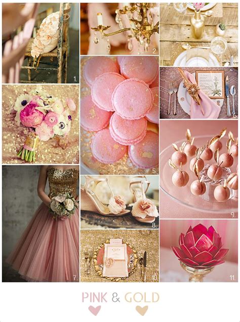 Bodas en rosa y dorado. Inspiración. | Boda en rosa y dorado ...