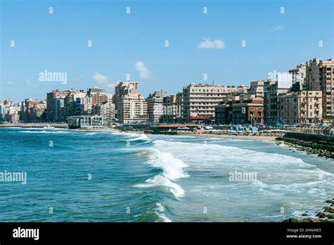 Alexandria egypt skyline cityscape hi-res stock photography and images ...