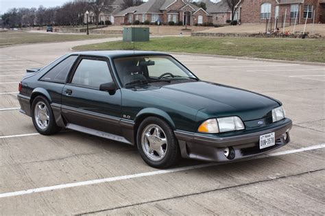 Whiteboy's Mustangs: 1991 Mustang GT 5.0 5spd emerald green