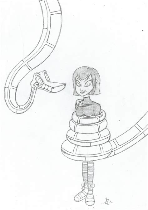 Kaa Meets Mavis Redraw Sketch by lol20 on DeviantArt