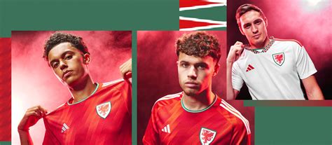 Just Launched: Wales 2022 Home & Away Kit