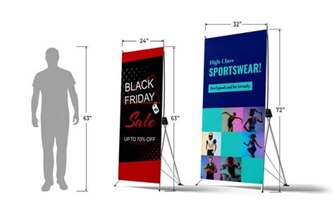 X-Stand Banners | X-Banners - Square Signs