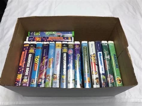 Disney and Family VHS Movies Lot of 16 Clamshell Cases | Vhs movie, Vhs, Clamshell