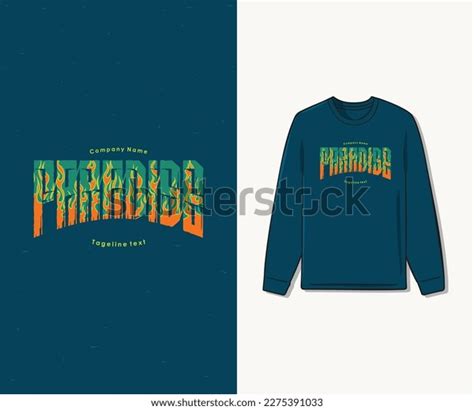 This Paradise Logo Design Brush Font Stock Vector (Royalty Free) 2275391033 | Shutterstock