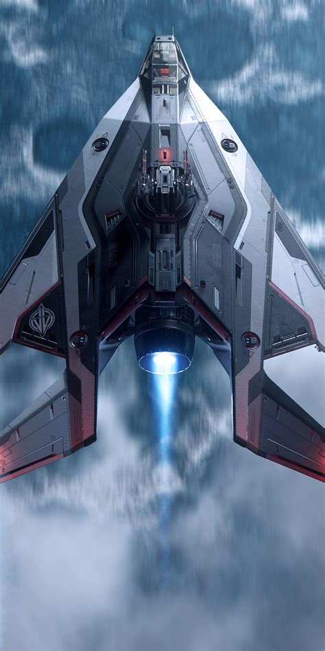 Star Citizen, video game, aircrafts, 2019, 1080x2160 wallpaper | Space ship concept art, Star ...